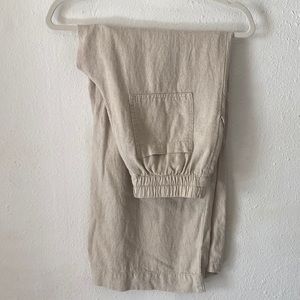 A NEW DAY WIDE LINEN PANTS SIZE XS